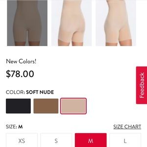 Spanx On-core High-waisted mid-thigh Shorts